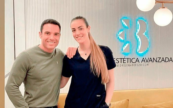 Antonio Rossi en la Clínica Medicina Estética Dra Elena Berezo