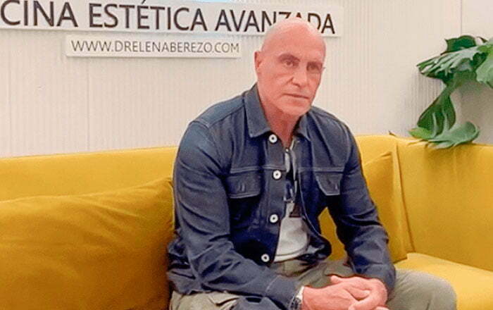 Kiko Matamoros en la Clínica Medicina Estética Velazquez