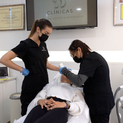 Tratamiento laser Lumenis M22 en Madrid en la Clínica de Medicina Estética Dra Elena Berezo