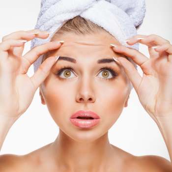 quitar arrugas frente en la clinica de medicina estética EB en Madrid